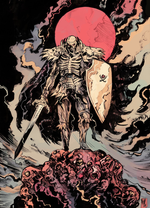 bizarrobrain: Skull Knight (Berserk) by Vincenzo Riccardi