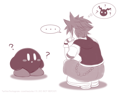 carefreejules: No Sora that is not a heartless LOL