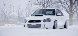 rawriarebunnie:  lanc3r:  Subaru in snow…