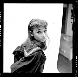 Audrey Hepburn photographed by Milton Greene