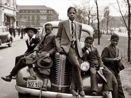 omerta-fashion: Easter Sunday…Chicago 1941Sunday’s finest…suited up.