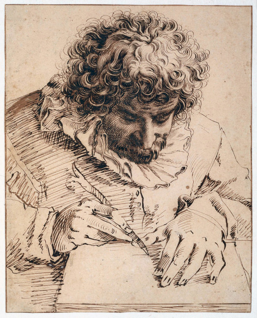 domokosofc:Hendrick Goltzius ~ Portret van Gillis van Breen ~ Rijksmuseum Amsterdam22,3 × 17,8 cm