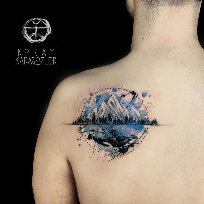 Tattoo uploaded by Ding Singh • Mountain Tattoo ideas for Travellers by  Macho tattoos https://machotattoo.com/ • Tattoodo