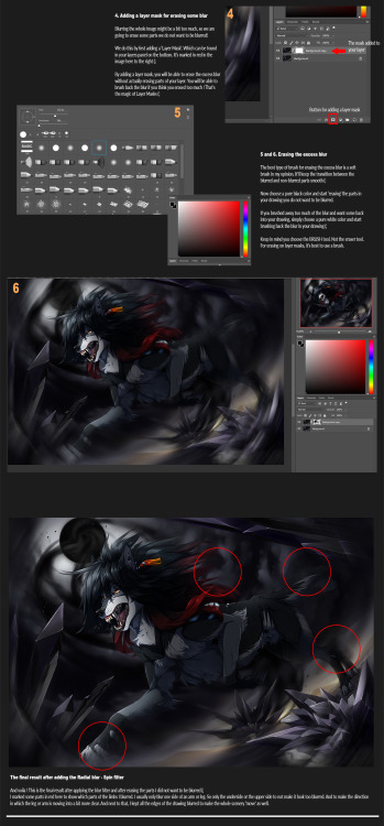autlawaltua:  And the addition to my guide with tips on how to add various effects I personally love to add to my own drawings (; This one is about various blur filters you can apply in the program Photoshop! These are not all the filters Photoshop has