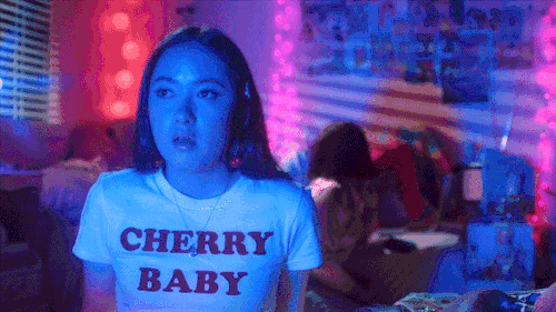 partywitch:  girlsandguns:  BOY PROBLEMS directed by PETRA COLLINS  I did some doodles for this vide