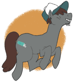 yourmomsagenius:  whoops i coloured the natepony