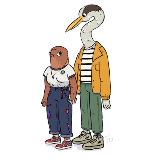 Loved Tuca and Bertie! This is my husband and I as birdies 