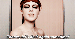 mynightmaresareaboutlosingyou:  catching fire meme • [2/8] scenes Johanna unzips