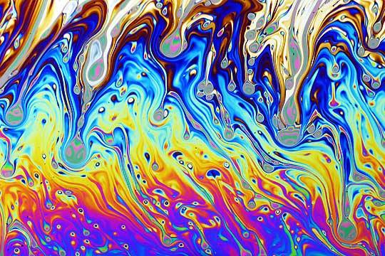 Psychedelic Soap Film