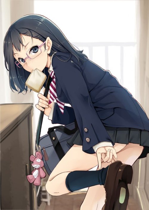 t_hagane: 仕事の興が乗らぬので女子高生練習３ t.co/afKgiW6w0G