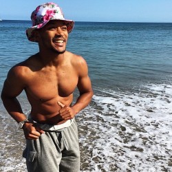 celebrity-eggplants:  Apparently y'all see something I don’t see cause two people have directed me to this picture… #RomeoMiller #LilRomeo #GreySweatPants #PrintWatcher