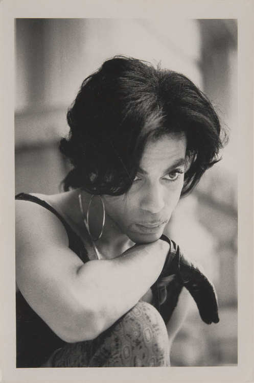 neonrendezvous:Prince in Paris, 1988Set of four unreleased photos taken of Prince at the beginning o