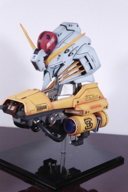gunjap:  1/35 Ex-S Gundam Head Bust: Work