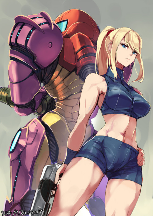 2004zilla: Samus Aran by Ario Can we all just agree Ario draws the best Samus ever  <3 <3 <3