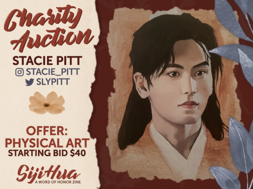 CHARITY AUCTION INFO The event supports Doctors Without Borders! Bidding runs from May 1 at noon EST