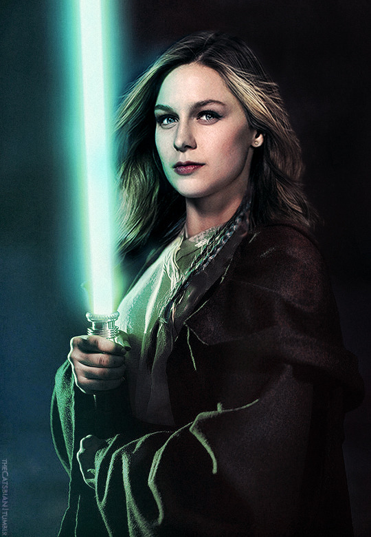 thecatsbian:  kara&amp;lena - Star Wars AUfor the anon that requested a jedi!kara