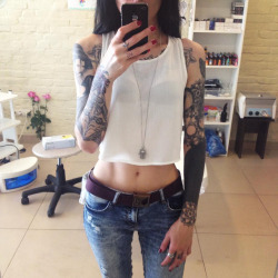 itsall1nk:  More Hot Tattoo Girls athttp://itsall1nk.tumblr.com