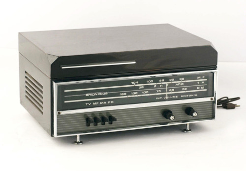 Brionvega, radio and record player RR 122, 1961-66. Brion &amp; Pajetta, Milano, Italy. museoscienza