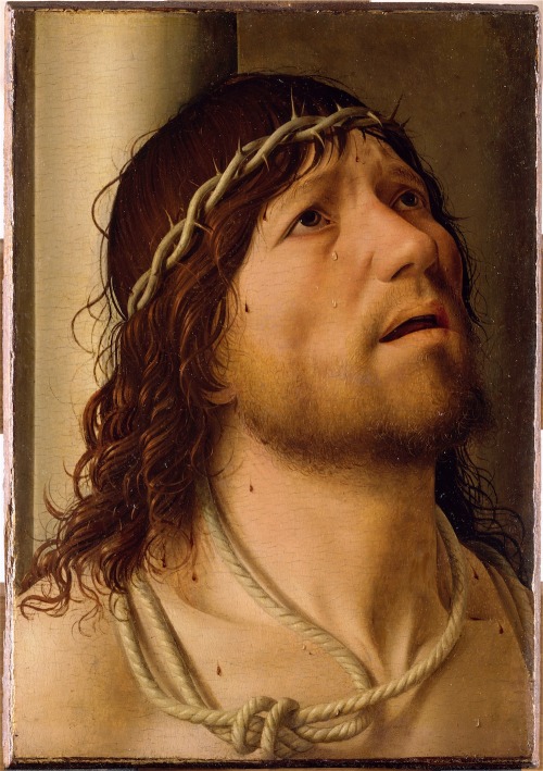 Cristo alla Colonna (1476-1478), Olio su legnoAntonello da Messina (1430-1479)