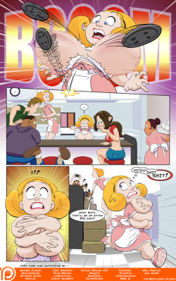 jklindart: THAR SHE BLOWS!!  And thus, Daisy learned a valuable lesson about replacing her sports bra more frequently… A bit of context to this comic - at some point in October, I realized that between recovering from burnout and then being busy with