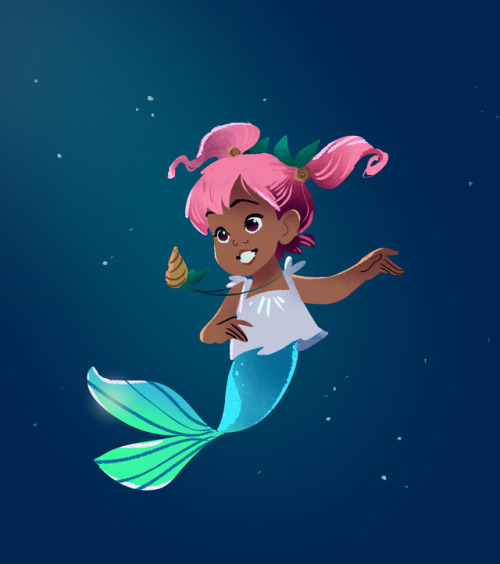 merbabiesofficial:Geetings from Coral :)Merbabies © by Golden Bell™ Entertainment   [link]