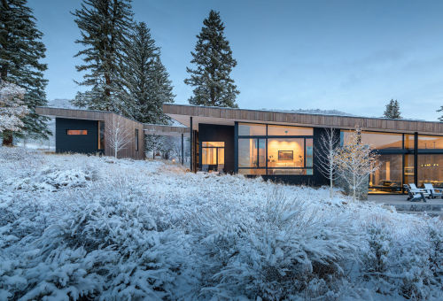 Gammel Damm Residence, Pitkin County, Colorado,CCY Architects,