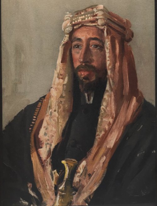 ouphrontis: Of the portraits that Eric Kennington drew for Seven Pillars of Wisdom, T.E. said: &ldqu