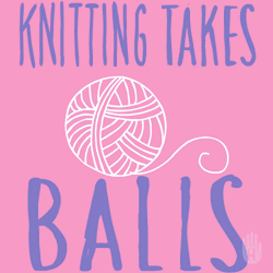 lookhuman:  Knitting Takes Balls