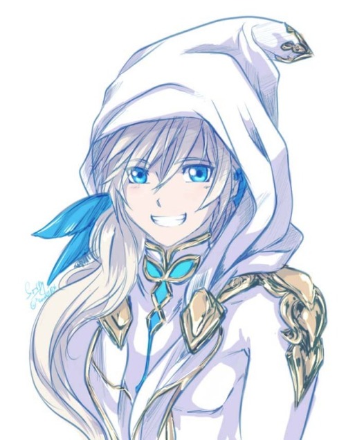 okami2506: Oh look, another Sorey~ I just wanted to sketch him wearing the hood cause it would seem 