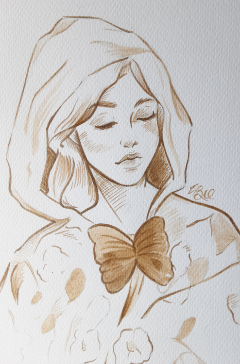 Inktober 2019: Magical Girls x Fashion. Day 15: Cornelia Hale x Dior