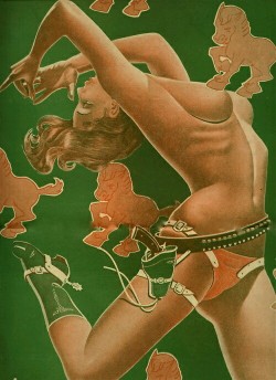 tallulahdreaming:Vintage pinup by Dutch artist