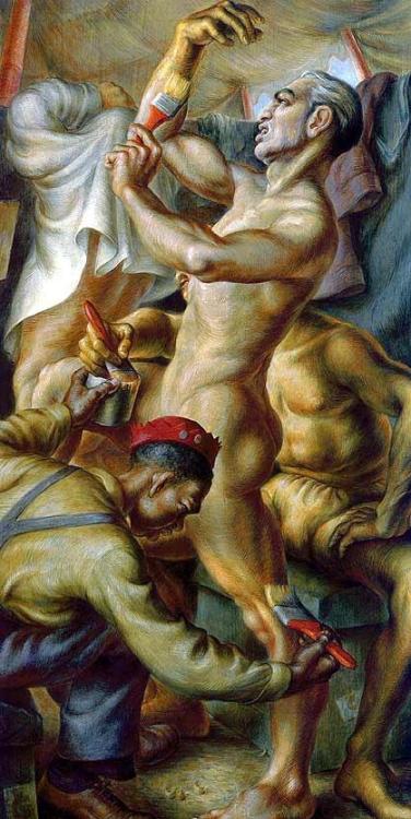 bobbygio:  Paul Cadmus, Gilding the Acrobats 