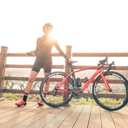 thebicycletree:  spring spring spring #rapha #rcc #roadbike #rocketred #specialized #venge #sworks #