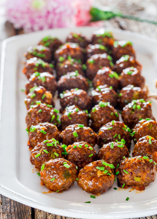 foodffs: SWEET AND SPICY KOREAN MEATBALLSReally nice recipes. Every hour.Show me what you cooked!