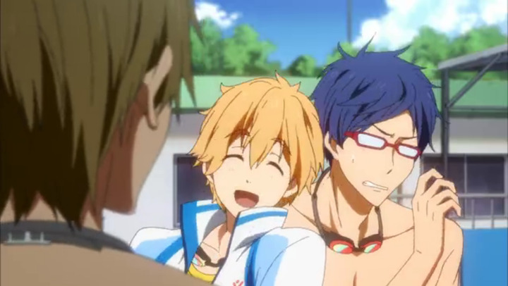 iseefairies:  Free! Ep. 5 → Rei/Nagisa 