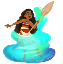 artbymelanie:Moana was amazing!! 