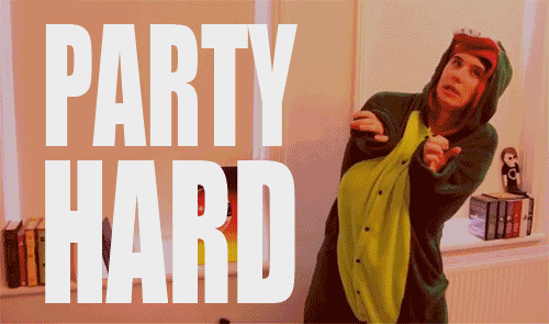 At the club like