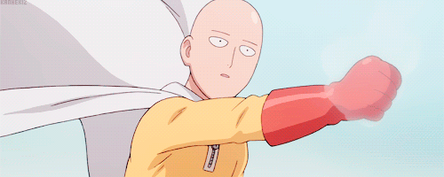 kanhekiz:   Get to know me meme; [4/5] protagonists  ⇨Saitama 「OnePunch Man」 
