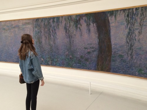 moonchjld:Le Matin clair aux saules - MonetMusée de l'Orangerie, Paris, France