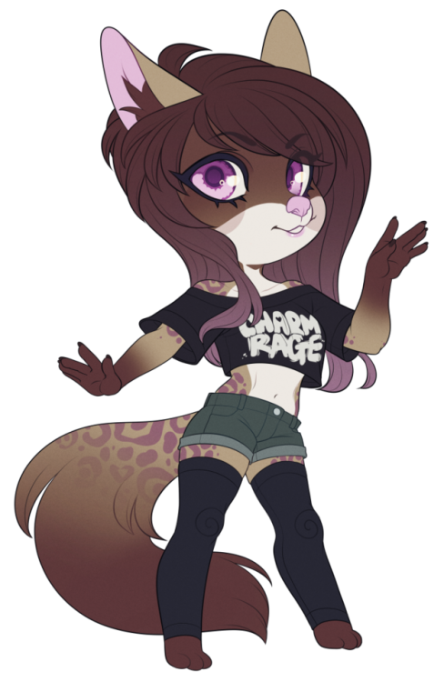 charmrage: [C] Biggest FanLOOK AT HOW RAD HER SHIRT IS commission and charcter for MelodyMistpaws ar