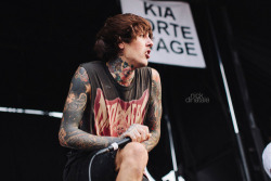 swournout:  Oliver Sykes of Bring Me The