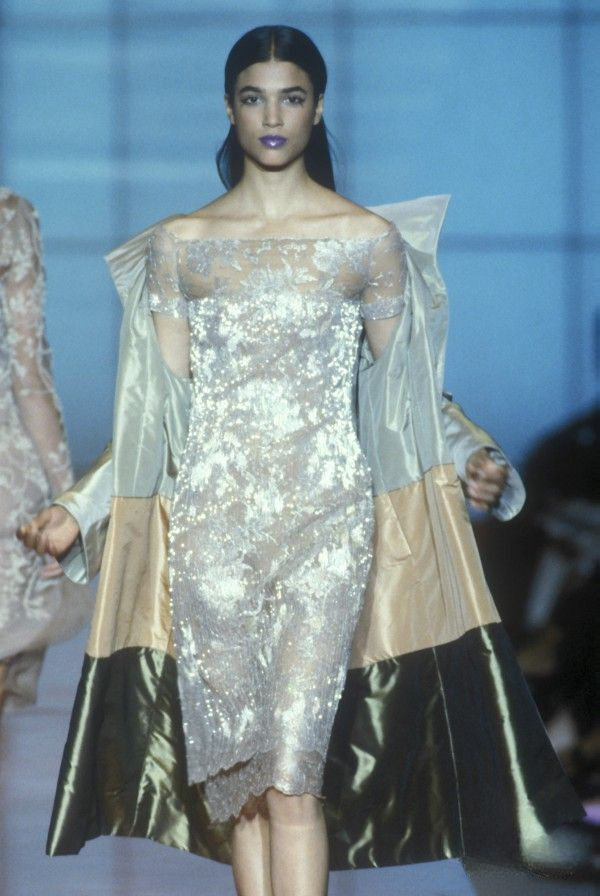 original supermodels — Valentino Fall 1999 Couture