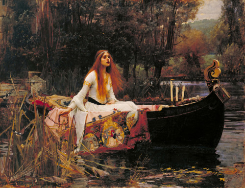  The Lady of Shalott’John William Waterhouse, 1888 