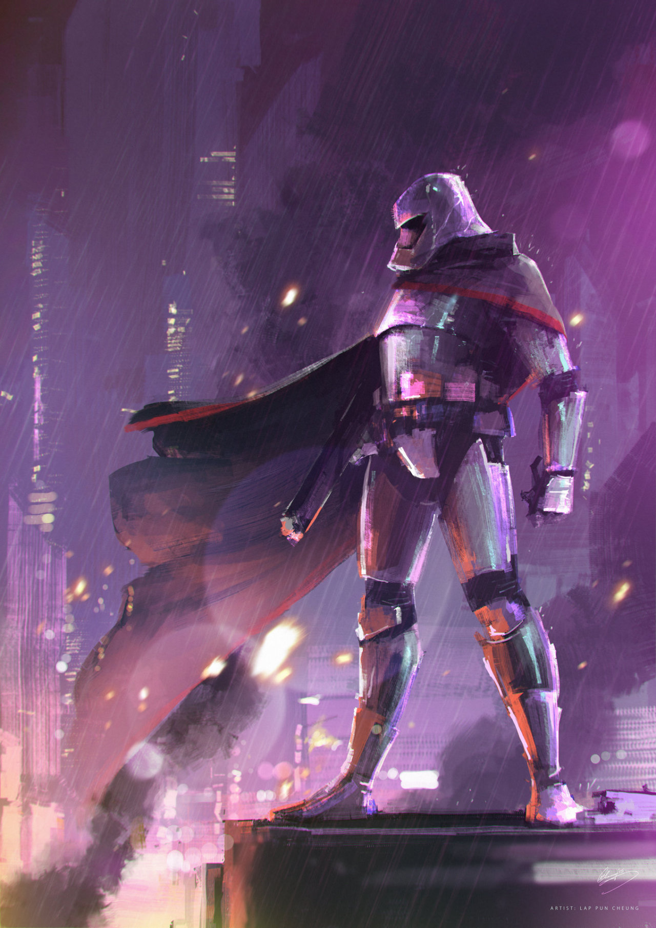 alienspaceshipcentral:  starwarsgalaxys:  Captain Phasma by Lap Pun Cheung   From