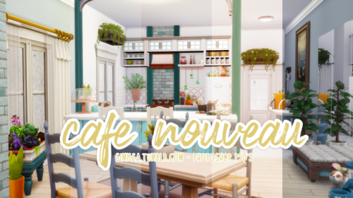 Simkea’s Cafe Nouveau PSD PackI wanted a quick new PSD I could throw over indoor/outdoor build scree