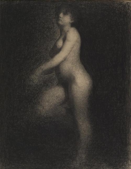 Porn 1910-again:  Georges Seurat, Female Nude photos