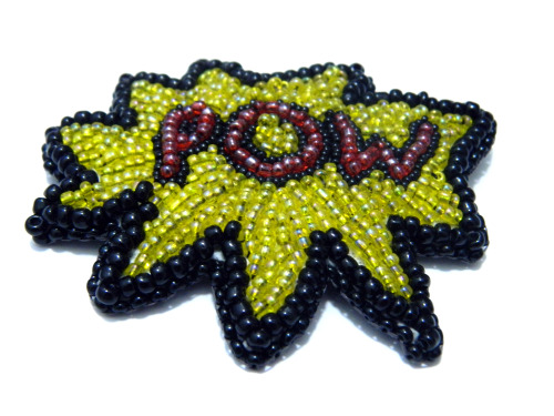 Brooch, £10  www.reeshasbeads.weebly.com