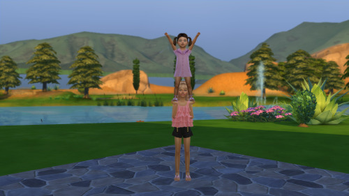 idasims:Family stunts v4. Toddler is stage 4, kids preset small, adult second tallest. Download HERE