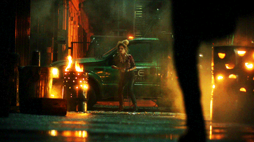gothamstreetcat:#When you and your puddin’ pop gotta dash (more like just the person she settled for