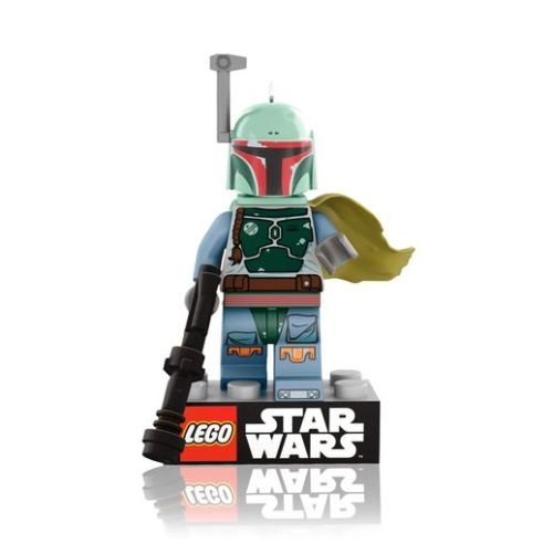 Hallmark first showcased a rendering of its LEGO Boba Fett Keepsake Christmas ornament at least year’s San Diego Comic Con, but final images of the Minifigure ornament is popping up in catalogues for the 2014 line. The ornament will become available...